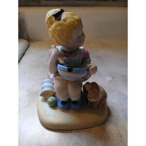 "Christa from West Germany" The U.N. Children The Franklin Mint Porcelain Fig.